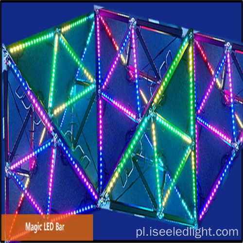 DJ RGB pasek aluminiowy LED światła